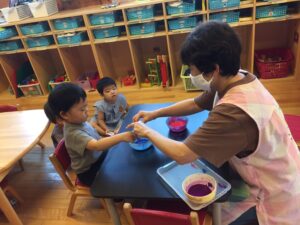 ぞう組　お部屋遊び　製作・モンテッソーリ