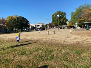 公園へ行きました