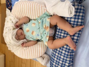 睡眠に力をいれています